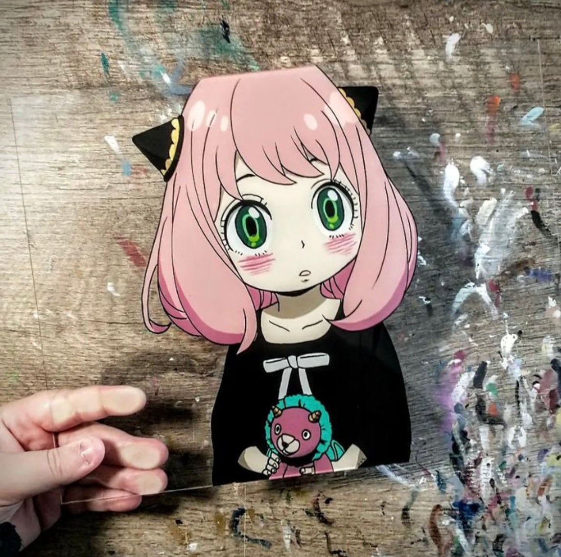 The Experience of Making Tik Tok Anime Glass Art – In Third Person
